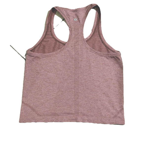 LULULEMON SWIFTLY TECH RACERBACK TANK TOP 2.0 RACE LENGHT PINK ROSEBUD SIZE 6 - Picture 11 of 11